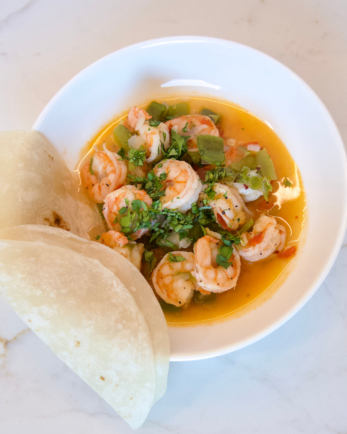 Camarones rancheros
